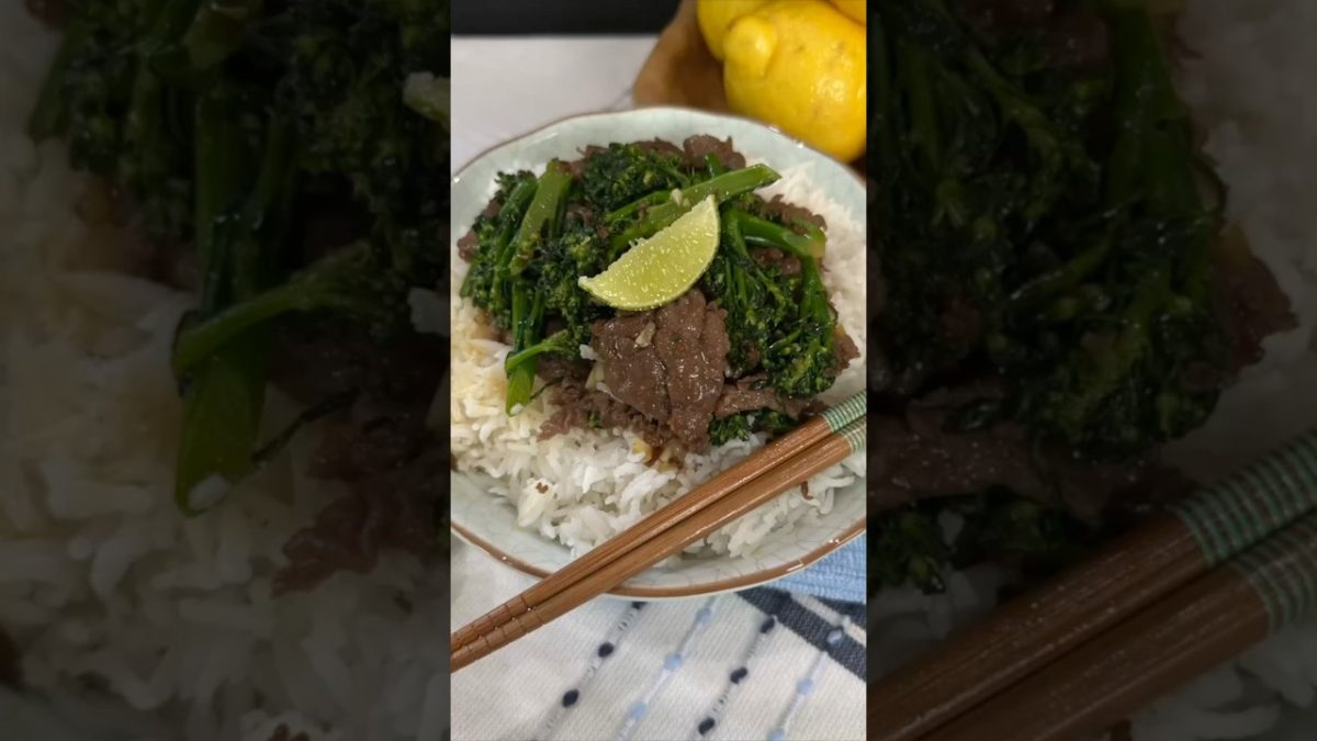 Easy Beef and Broccolini Stir-Fry in under 30 minutes! One pot meal!