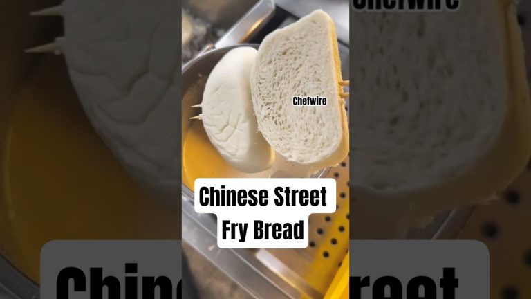 Insane Fry Bread Skills on Chinese Streets #making #bread #oilfry #chinesefood #streetfood #chefwire