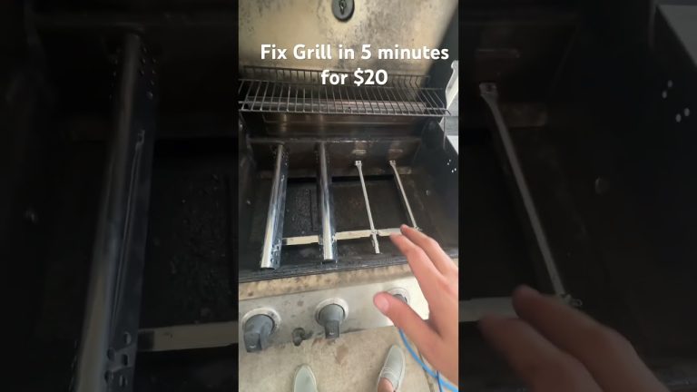 5 Minute Fix your Grill for $20