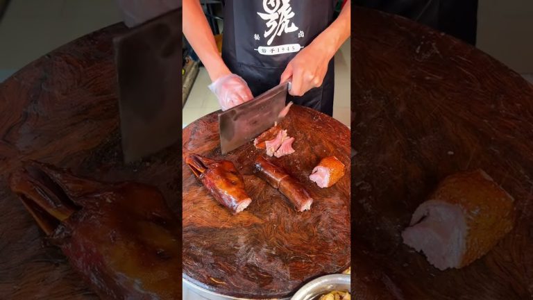 Braised Goose #foodnerd #fishrecipes #meatmarket #seafoodrecipes #delicious #cookingfish #cooking