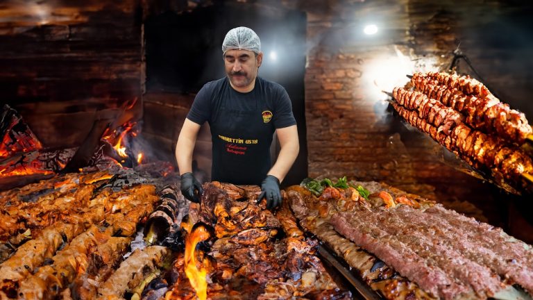 The Ultimate Turkish Grill Experience! Kebabs, Pides & More – Best Turkish street foods