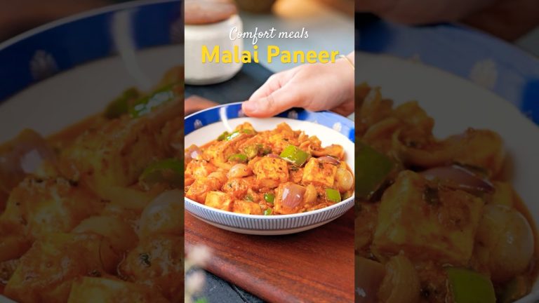 Malai Paneer | Home cooked Paneer Recipe | Cottage Cheese | Easy Lunch Recipe | #indianrecipe #lunch