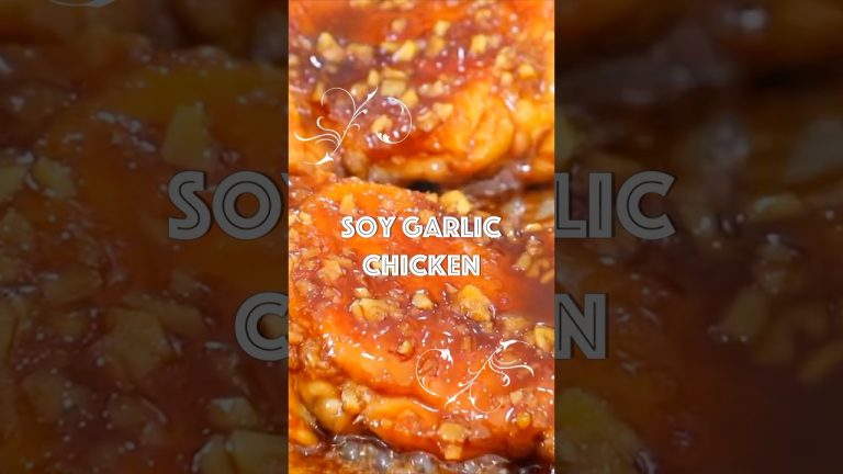Soy Garlic Chicken Recipe You'll LOVE (Quick & Easy)!