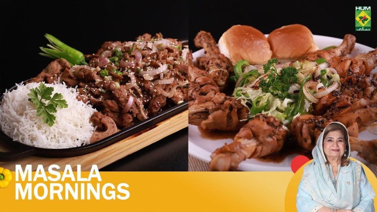 Best Of Masala Mornings | Korean BBQ Beef Sizzler & Stir Fried Chicken Broast | Shireen | Masala TV