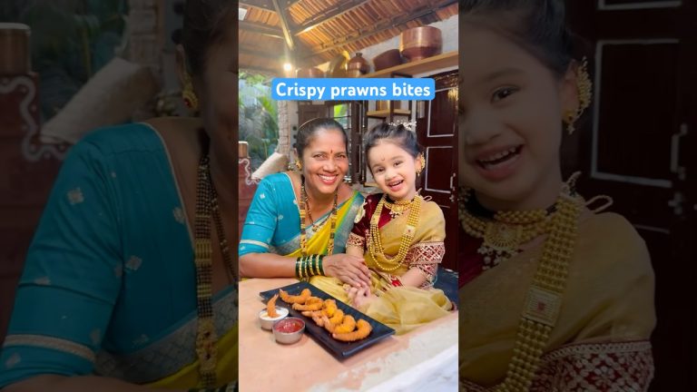 Prawns 🍤 @shivanyaaborade ❤️ #cooking #food #agrikoli #trending #recipe #marathi #cute #fish