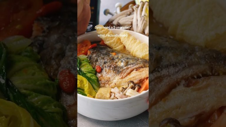 how to make delicious salmon cabbage soup