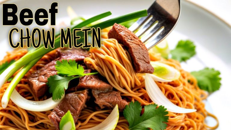 Beef Chow Mein Recipe | How to Make Chow Mein Noodles at Home By BHWOW