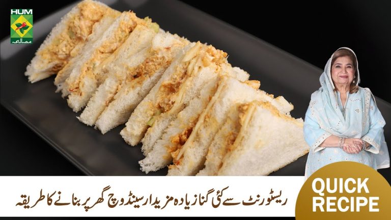 𝗪𝗵𝗶𝘁𝗲 𝗕𝗕𝗤 𝗦𝗮𝘂𝗰𝗲 𝗦𝗮𝗻𝗱𝘄𝗶𝗰𝗵𝗲𝘀 by Shireen Anwar | Quick & Delicious | Masala Mornings | Masala TV