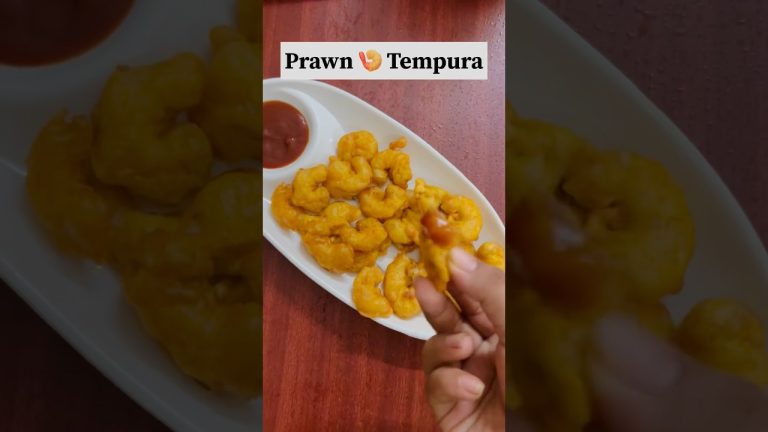 Crispy Prawn Tempura 🍤 @Geet_mahto #seafood recipes#seafood #shorts #viralvideo #cooking #recipe