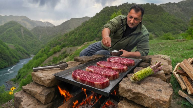 Wasabi-Marinated A5 Wagyu Steak: How I Always Grill a Perfect Cut🍖