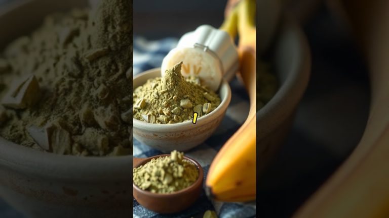 Matcha Green Energy Smoothie Recipe #healthyfood #subscribe #shorts