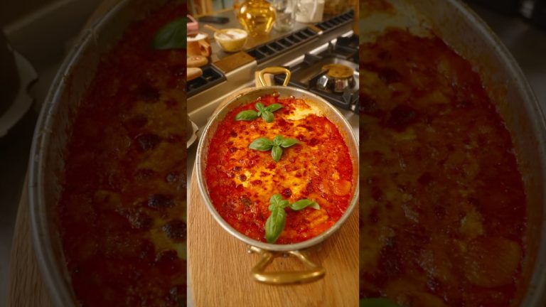 The AUTHENTIC Gnocchi alla Sorrentina #italianfood #recipe #gnocchi #thepastaqueen