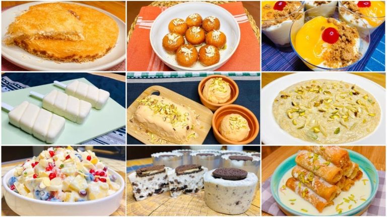 Eid ul Adha Special Dessert Recipes Collection | Homemade Desserts Recipes