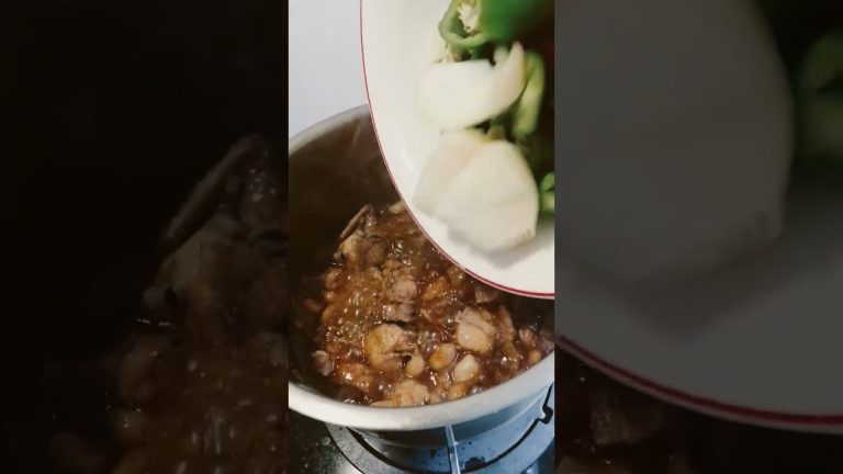 ADOBONG BABOY #food #homecookedmagic #cooking #highlights #homecuisine #foodpreparation #cookingfoo