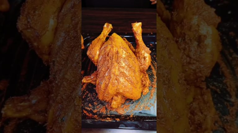 I have pinned the recipe in comment, Tandoori full Chicken recipe