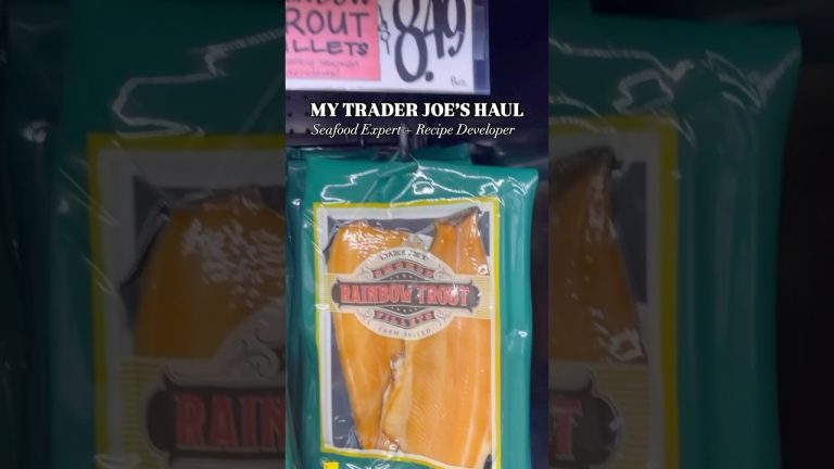 What a Seafood Pro Buys at Trader Joe’s #seafoodprep #traderjoes #traderjoesfavorites #redshrimp