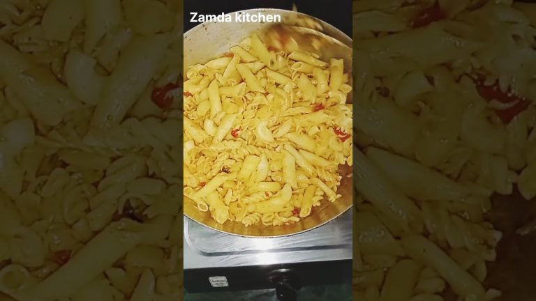 Pasta Recipe 😋| How to make pasta recipe #shorts #eveningsnacks #trandingshorts #foodie #pastarecipe