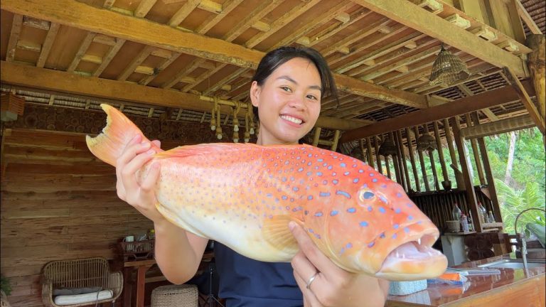 Let's cook Lapu-Lapu in 4 Dishes “Grouper Fish” Deepfried, Stew and Soup | Bohol, Philippines