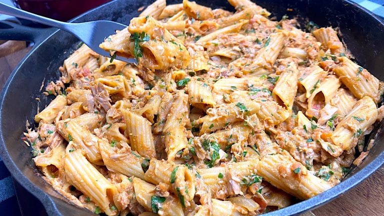 I Tried the Healthiest Tuna Pasta Recipe – The Best Quick Dinner Ever!