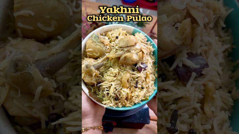யக்னி சிக்கன் புலவ் 🍗🐔😋👌| Yakhni chicken Pulao recipe😋👌 #shorts