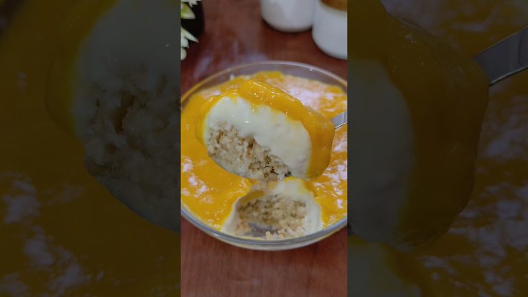 Summer Special Mango Cheesecake Recipe | No oven Cheesecake #shorts #youtubeshorts #recipe #dessert