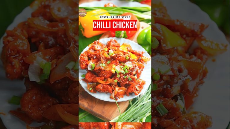 Restaurant style Best CHILLI CHICKEN!!!