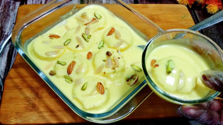 Delicious And Quick Dessert With ½ Liter Milk ❤️|  Bread Custard And Malai Dessert ❤️