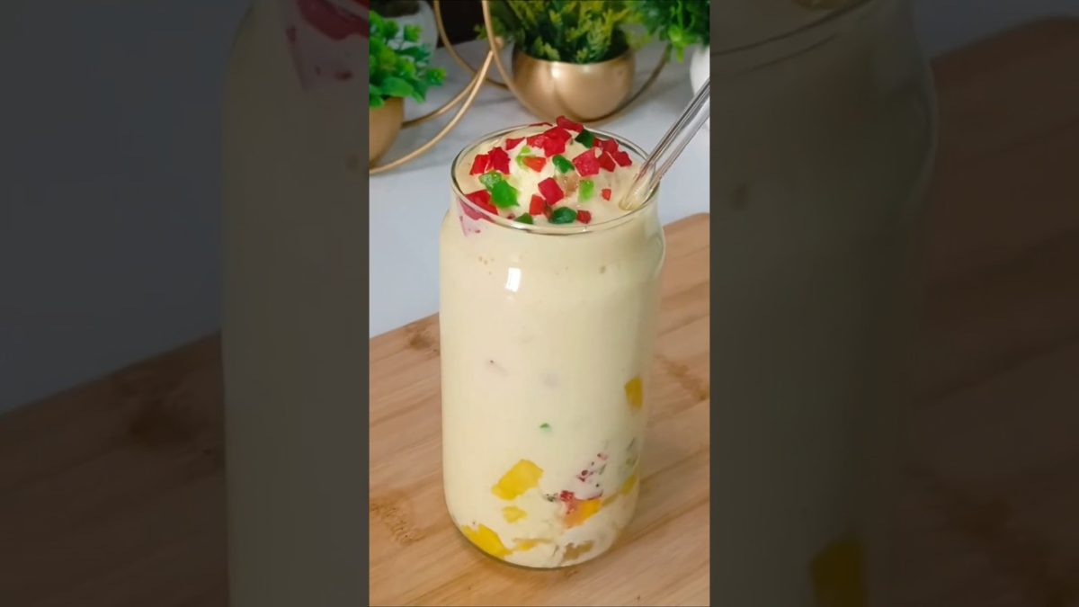 Mango Shake 🥭Mango Lassi Simple And Easy #shorts #ytshorts #trending #viral #mango #lassi
