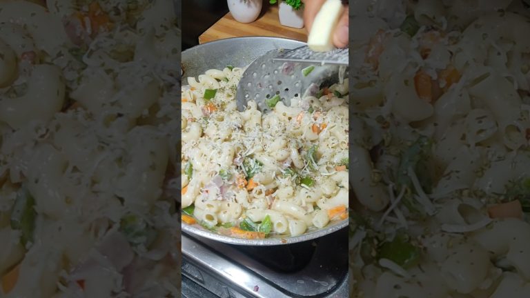 white sauce pasta recipe #recipe #pasta