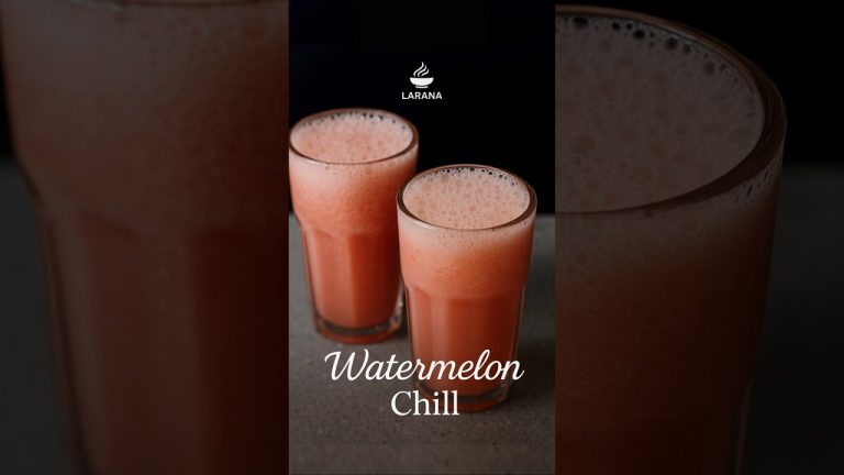 How to make watermelon milkshake #shorts #watermelondrink #viralvideo