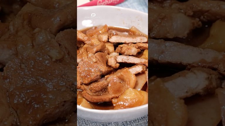 蘋果豬扒 Pork Chops with Apples