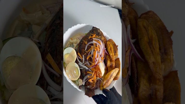 Recette de la salade de poisson