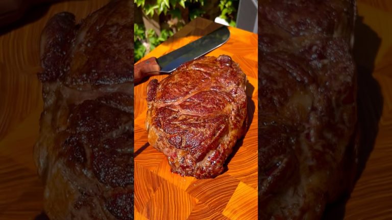 Bone In Ribeye 🥩 – ➡️ RAW🤮, OVER🙈 or PERFECT😍⁉️