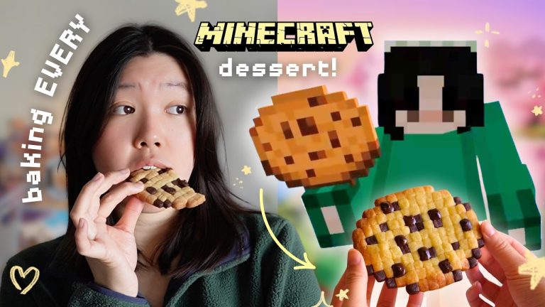 Making EVERY Dessert from Minecraft 💚