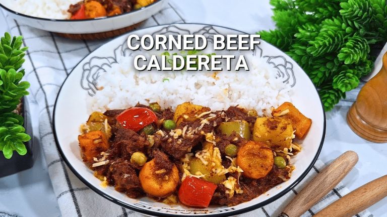 Corned Beef Caldereta Recipe | Masarap at Budget-Friendly