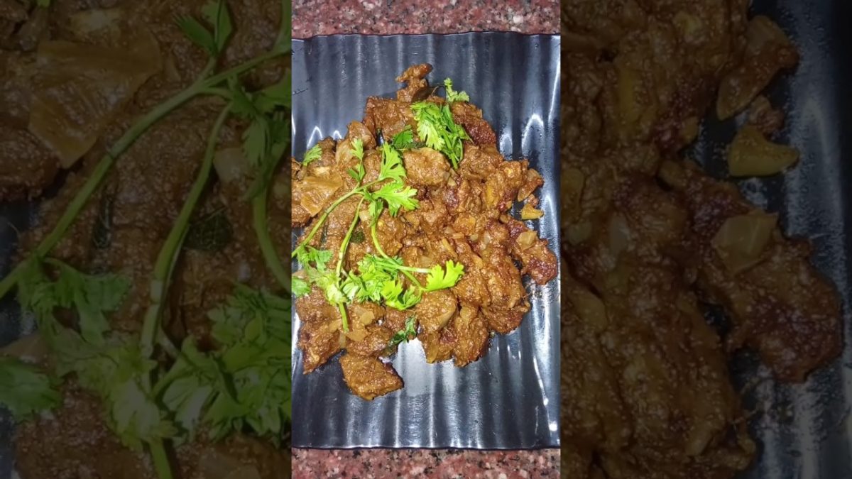 easy beef 🍖 fry #telugu #recipe #foodie simple #yt #youtubeindia
