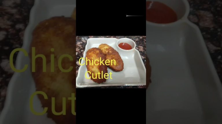 Chicken Cutlets Recipe #food #cookingshorts #youtubeshorts