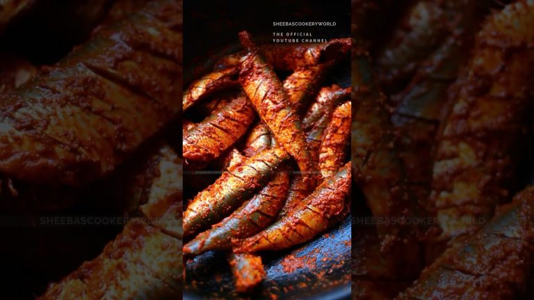 #shorts Kerala Sardine Fish Fry Recipe | Mathi Fry #keralafishfry