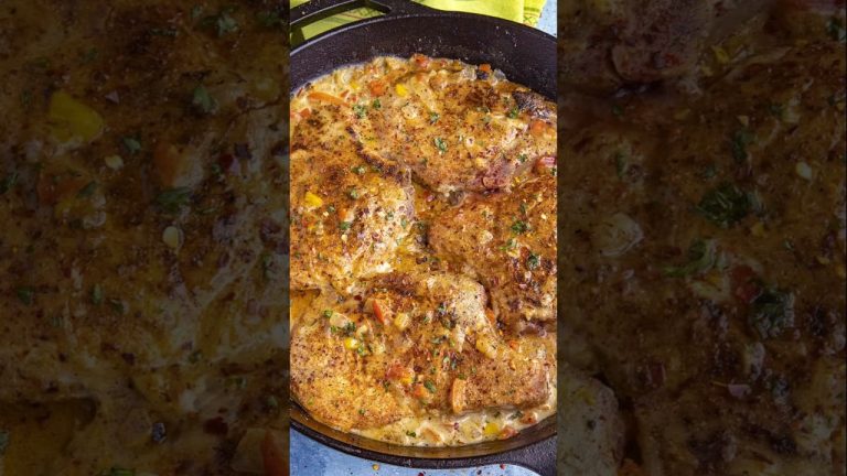 Smothered Pork Chops for the WIN