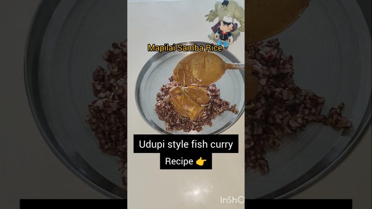 Udupi style fish#fishgravycurry#udupi#fishkulambu#seafood#nonvegmeal#lunchideas#recipe#food#yt