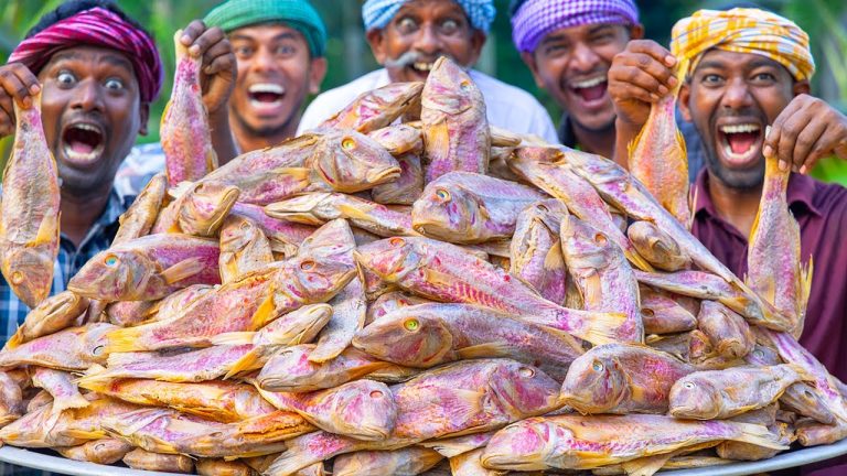 DRIED GOATFISH | Nagarai Karuvadu Fry & Spicy Gravy Recipe | Village Style Fish Thokku
