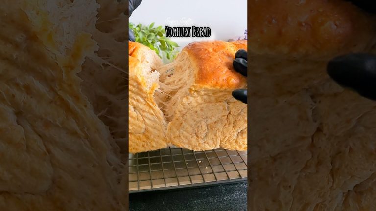 Super Soft Yoghurt Bread, full recipe check in the description box #bread #breadrecipe #food