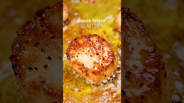 Lemon Pepper Scallops