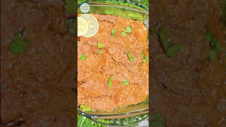 Beef Pasanday Recipe | Tender & Juicy | Quick & Easy Pakistani #shorts  #rubinayousaf #viralshort