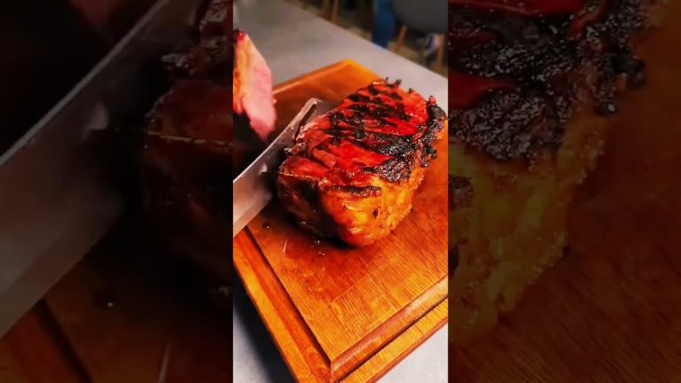slicing beef steak #shorts #beef #steak