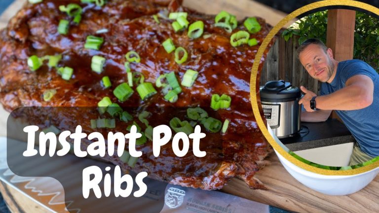 How to cook ribs in the instant pot or pressure cooker #shorts