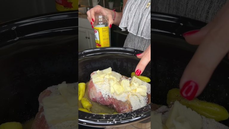 Boston Butt Roast in the Crockpot Mississippi Style 🌶️🫶🏼