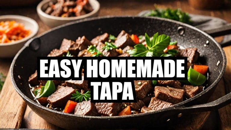 You Won't Believe How EASY It Is to Make Tender Beef Tapa at Home