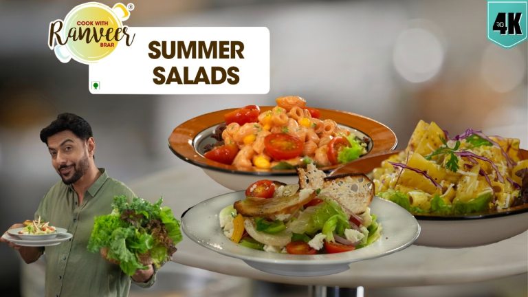 Pasta Salads 3 ways | बनाएं 3 मज़ेदार सलाद | very Healthy Summer salad recipes | Chef Ranveer Brar