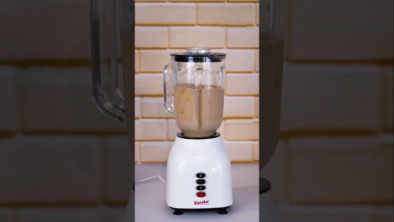 Oatmeal Banana Smoothie with Eureka Electric Blender  #food  #kitchen #fruitdrink